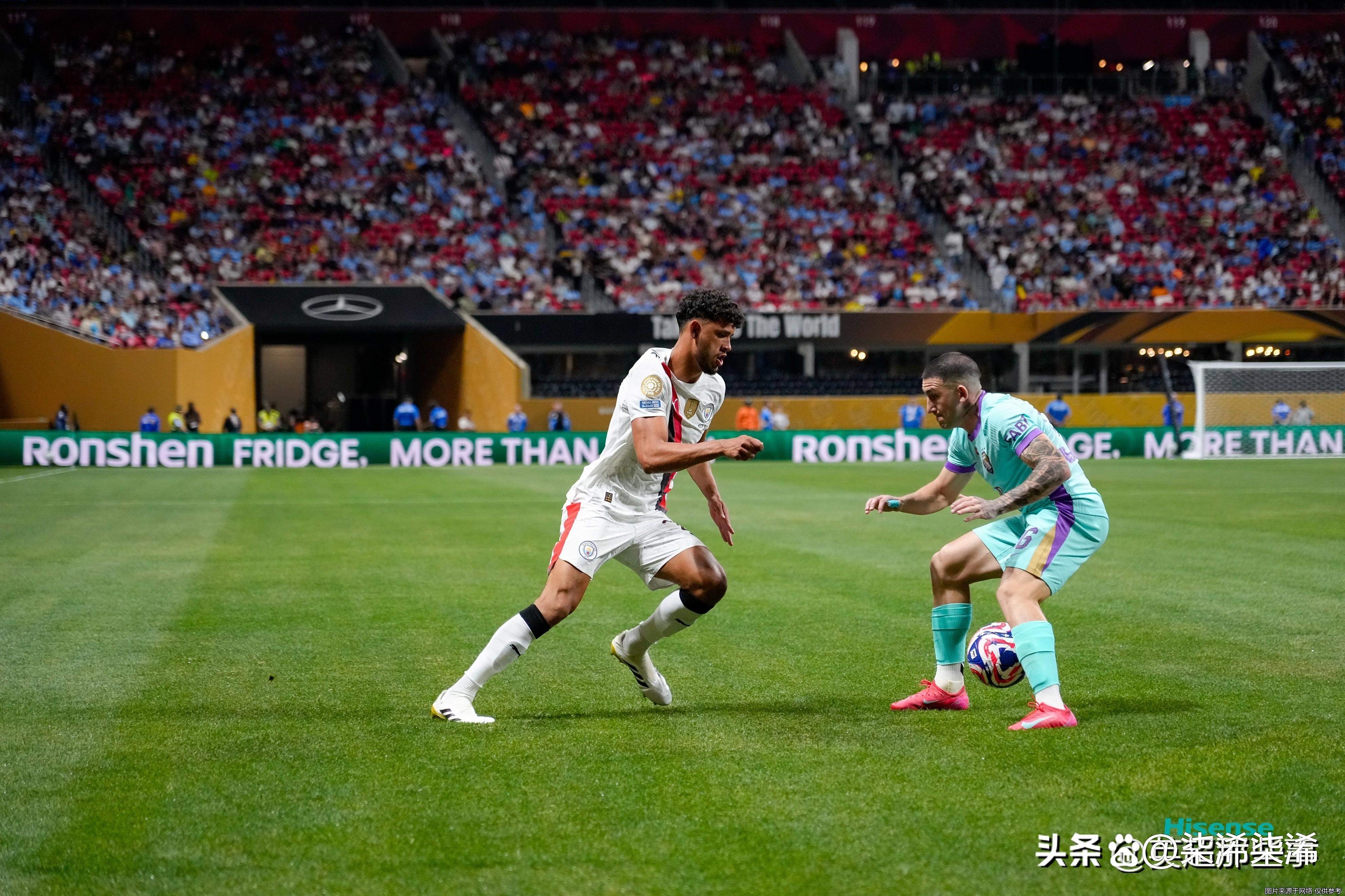 曼城大胜多特，成功晋级四强